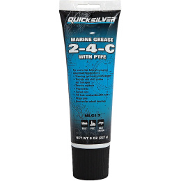 Смазка пластичная Quicksilver 2-4-C с тефлоном 0,237л (8M0208465)